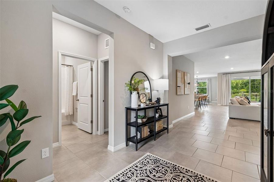 Furnished interior view inside a new home in Deerbrook, Land O' Lakes (Image 43).