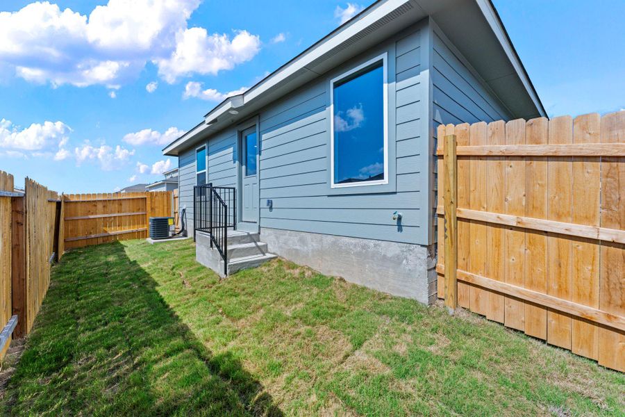 Exterior details and patio area of a home in , San Marcos (Image 2). Exterior details and patio area of a home in , San Marcos (Image 2).
