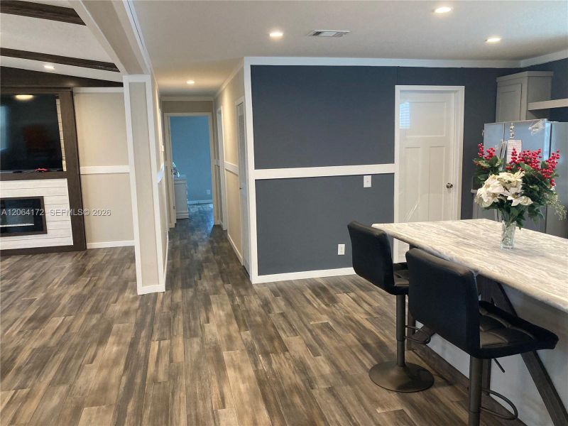 Furnished interior view inside a new home in , Clewiston (Image 9).