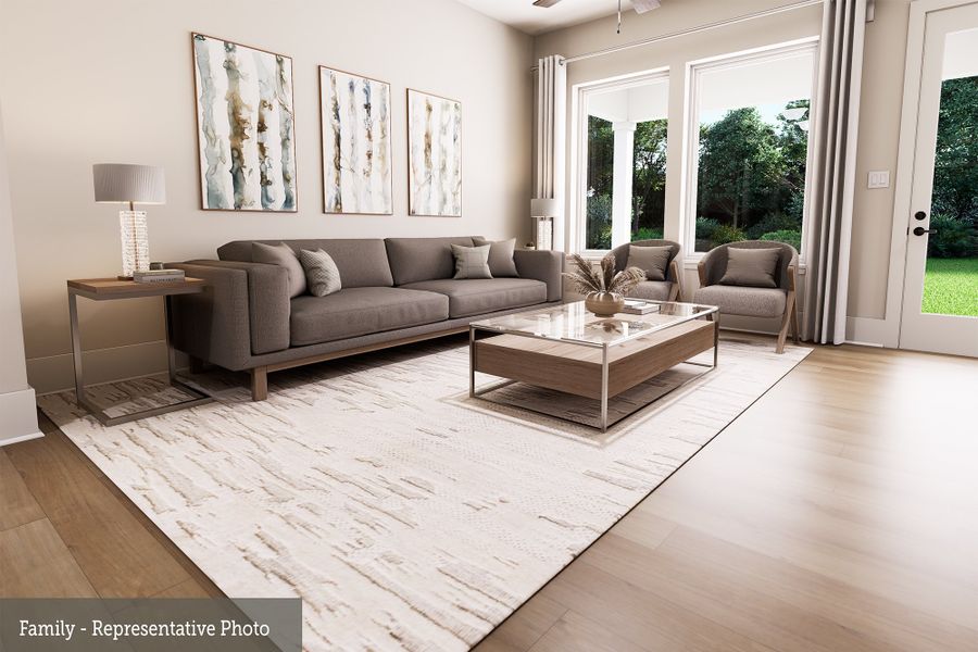 The Lilac - Family Room