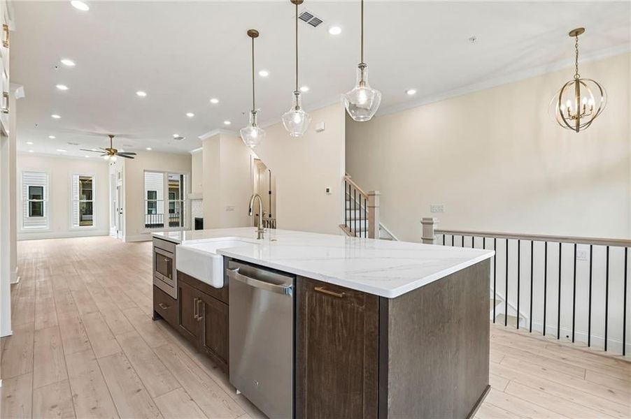 Furnished interior view inside a new home in Byers Park, Alpharetta (Image 13). Furnished interior view inside a new home in Byers Park, Alpharetta (Image 13).