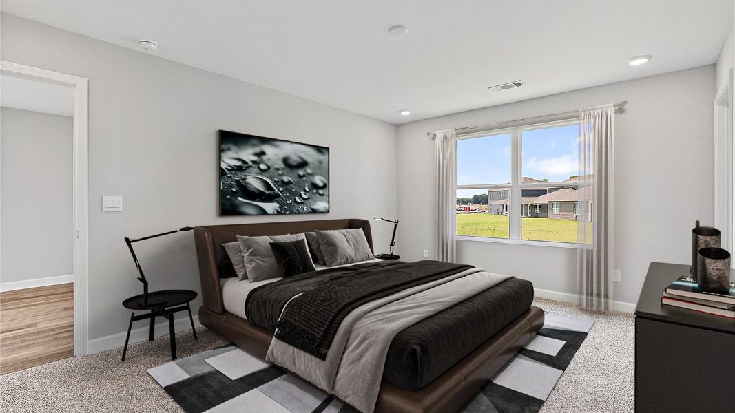Furnished interior view inside a new home in Colonial East, Panama City Beach (Image 9).