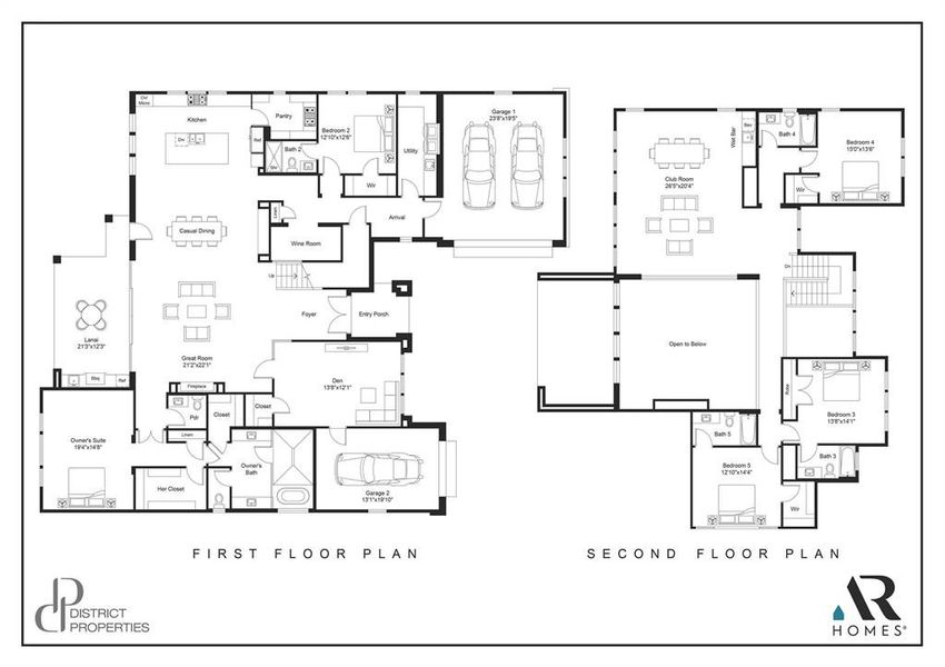 5,033 SqFt of pure luxury spread across 5 Bedrooms, 5 Bathrooms, and 1 half-bath