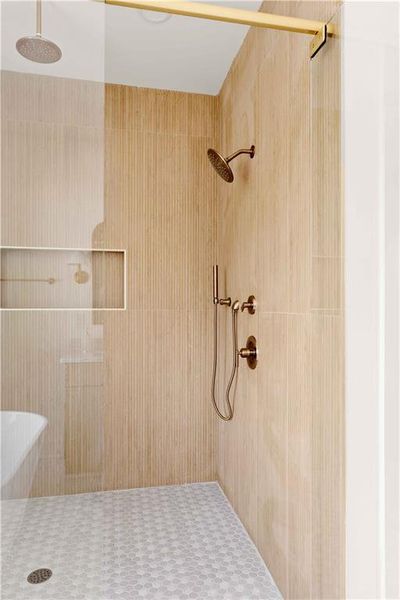 Close-up of interior finishes inside a home in , Atlanta (Image 20).