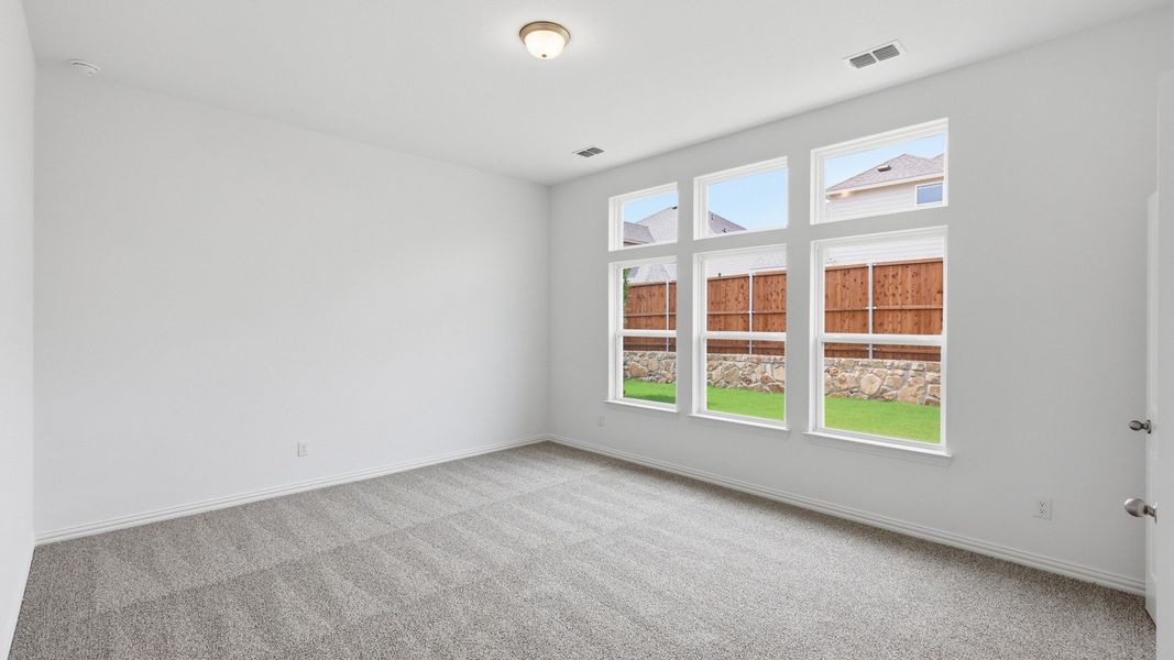 Furnished interior view inside a new home in Anna Ranch, Anna (Image 33).