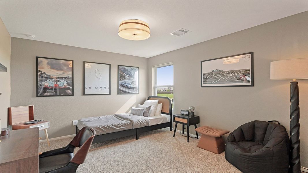 Furnished interior view inside a new home in Cypress Green, Tomball (Image 29).