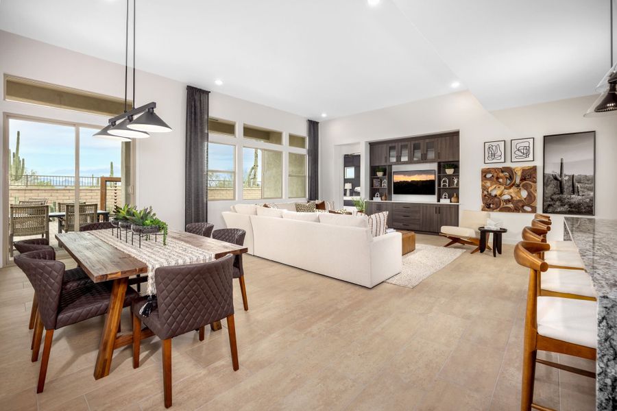 Oxford Model Home - Greatroom (alt view)