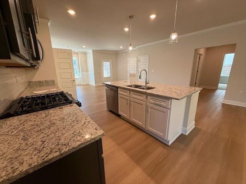 Furnished interior view inside a new home in Cooper's Walk, Loganville (Image 6).