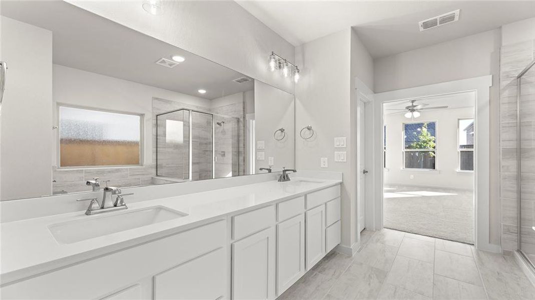 Furnished interior view inside a new home in Providence Commons Sales Phase 1, Aubrey (Image 12). Furnished interior view inside a new home in Providence Commons Sales Phase 1, Aubrey (Image 12).