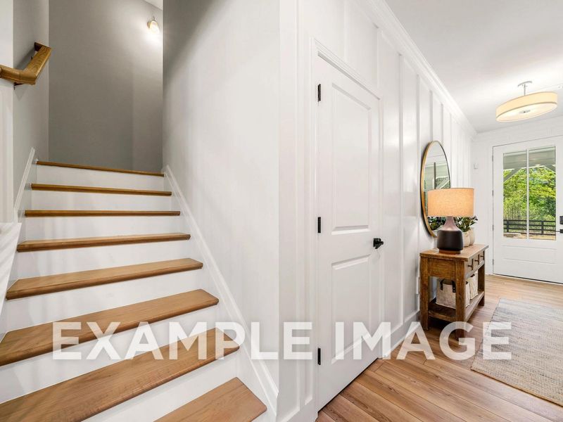 Representative furnished interior of a home built from the The Hickory B by Davidson Homes LLC in Melody Lakeside Estates, Buford (Image 7).