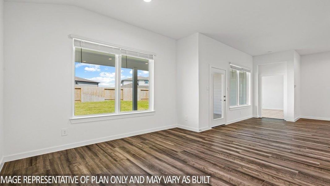 Spacious, unfurnished interior of a new home in Hills of Westlake, Conroe (Image 21).