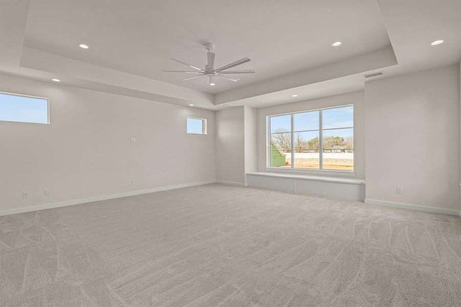 Spacious, unfurnished interior of a new home in The Grove, North Richland Hills (Image 24).