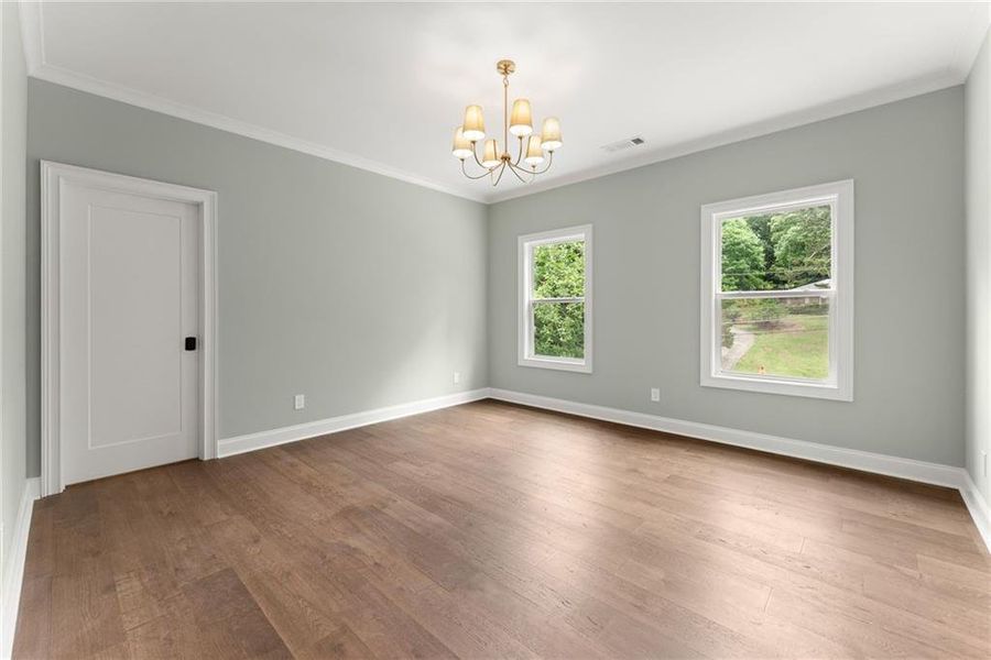 Spacious, unfurnished interior of a new home in , Gainesville (Image 46).