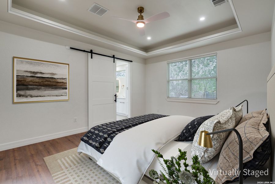 Furnished interior view inside a new home in , San Antonio (Image 14).