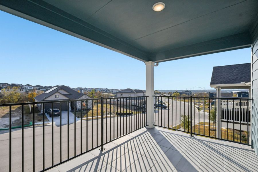 Representative exterior details of a home built from the Denton by Pacesetter Homes in Trace, San Marcos (Image 4).