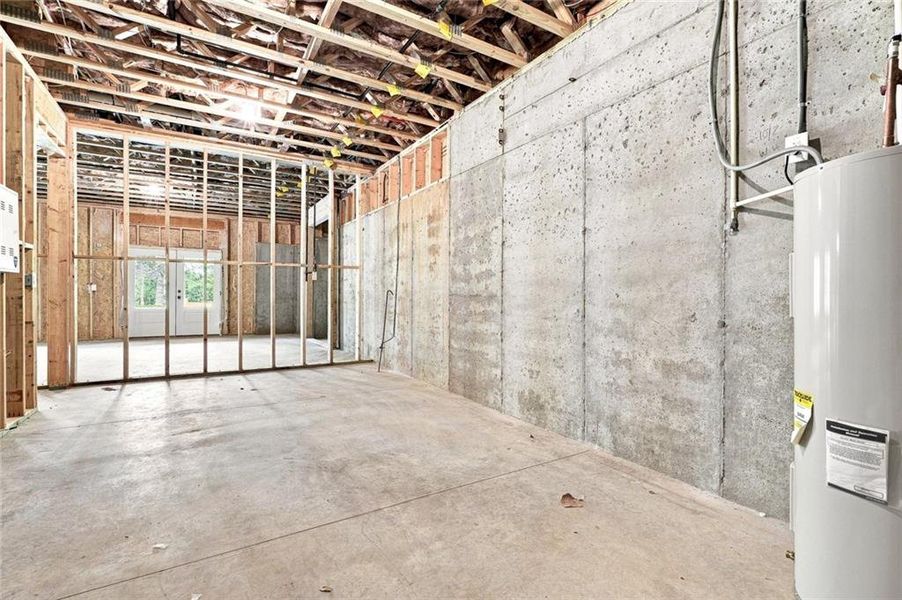 In-progress construction of a new home in , Canton, GA (Image 47).