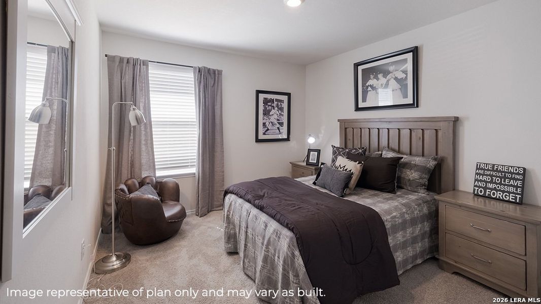 Furnished interior view inside a new home in Stonehill, San Antonio (Image 22).