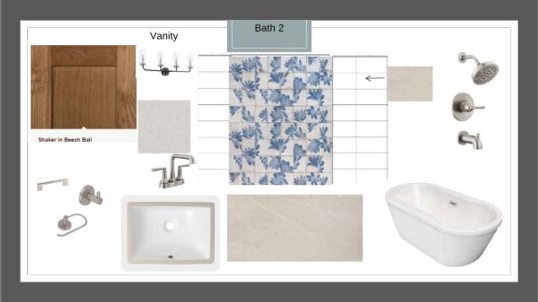 Sample of building materials used in homes in Heath Golf and Yacht Club, Heath (Image 31).