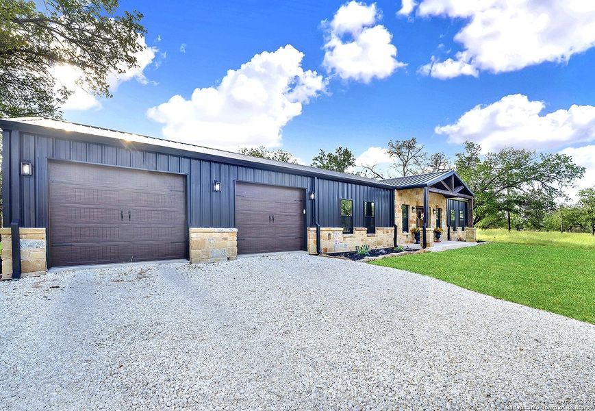Exterior details and patio area of a home in , Medina (Image 22). Exterior details and patio area of a home in , Medina (Image 22).