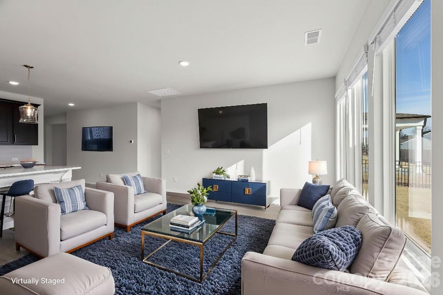Furnished interior view inside a new home in Encore at Harmony, Harrisburg (Image 9).