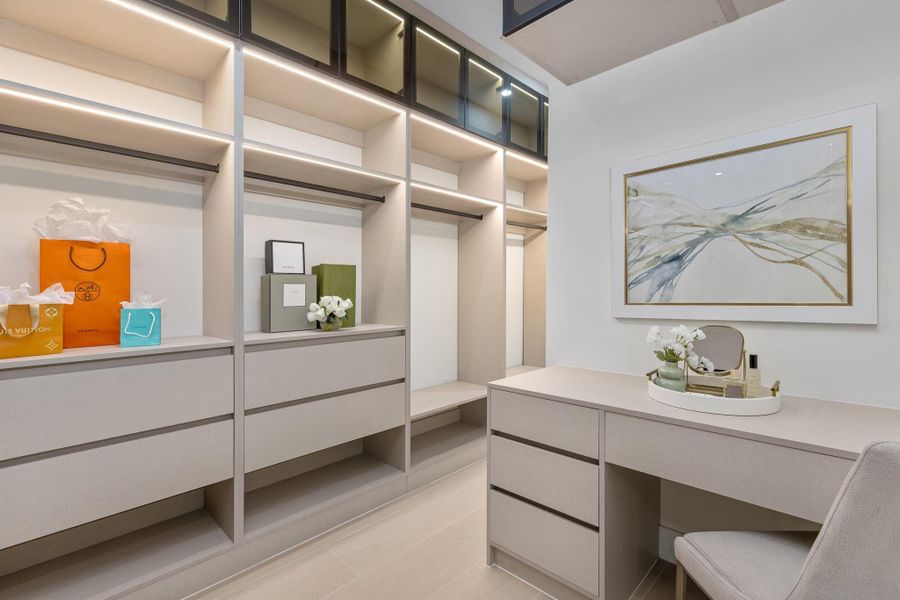 Furnished interior view inside a new home in , Boca Raton (Image 10).