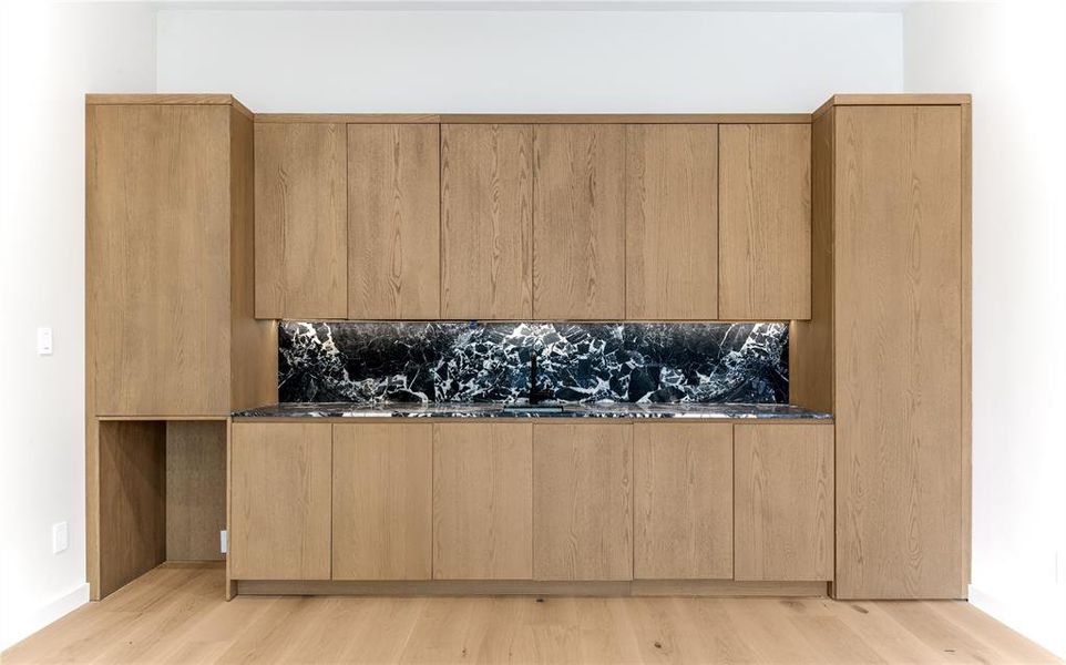 Close-up of interior finishes inside a home in , Dallas (Image 8).