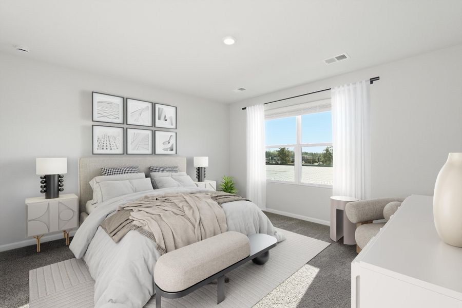 Representative furnished interior of a home built from the Sunflower - Genesis Value Collection by Mungo Homes in Edwards Station, Taylors (Image 6).