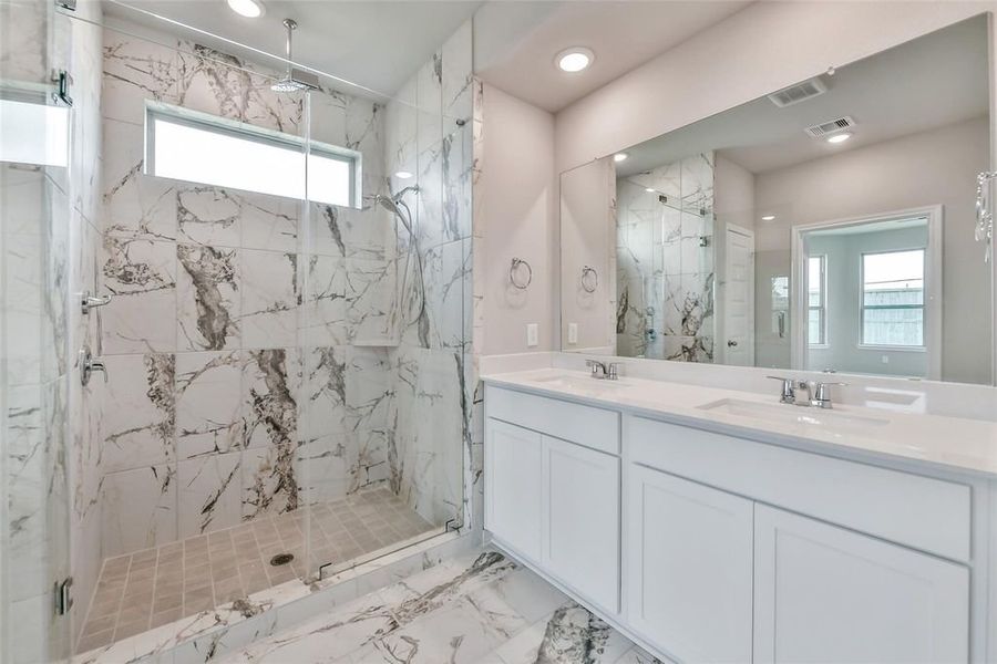 Furnished interior view inside a new home in Anderson Lake, Houston (Image 4).