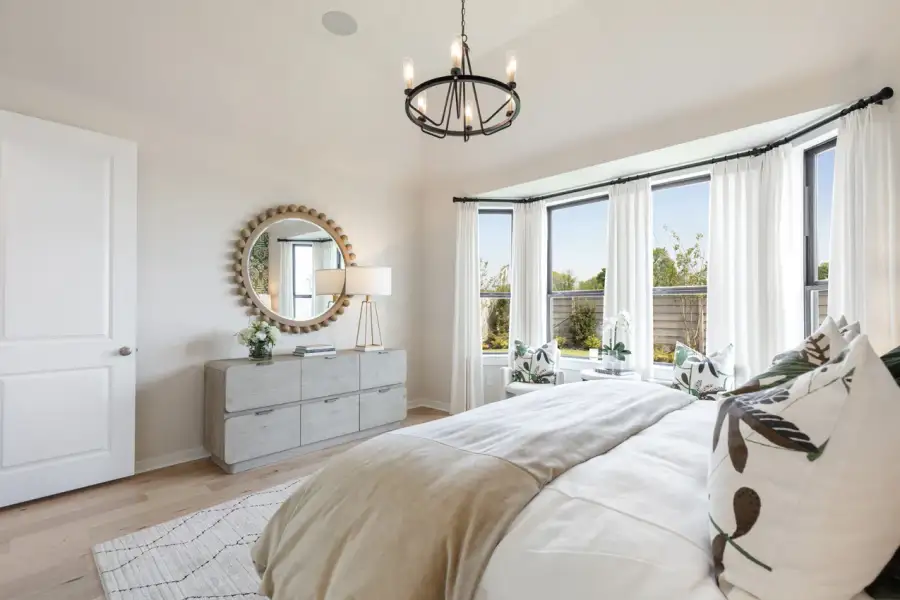 Representative Primary Bedroom - some options shown