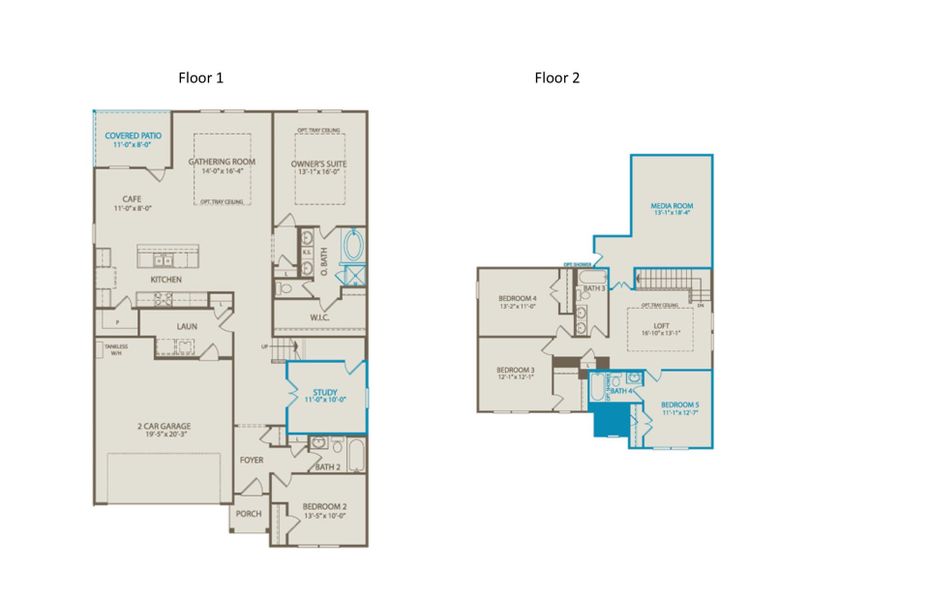 The Albany Floor Plan