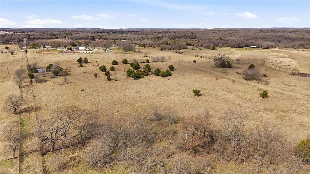 View from rear of the property.