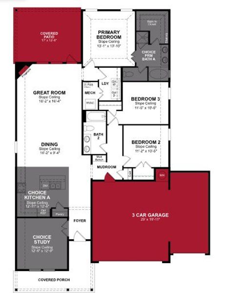 2D floor plan layout of this home in Verandah, Royse City, TX (Image 2). 2D floor plan layout of this home in Verandah, Royse City, TX (Image 2).