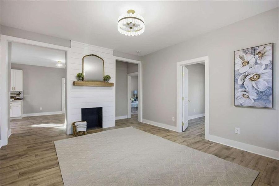 Spacious, unfurnished interior of a new home in , Temple (Image 23).