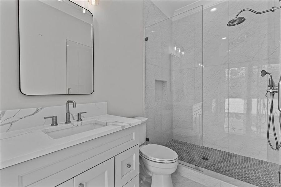 Furnished interior view inside a new home in , Dacula (Image 47).