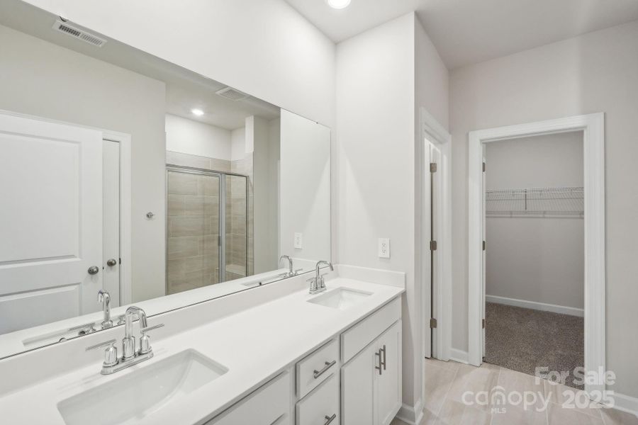 Furnished interior view inside a new home in Harper Landing, Stanley (Image 5).