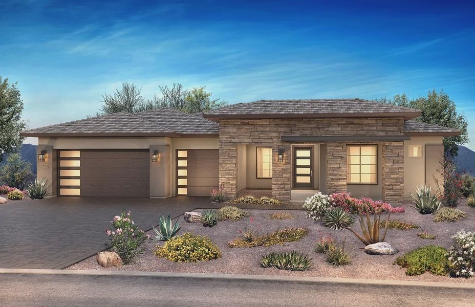 Desert Contemporary Exterior, Color 10