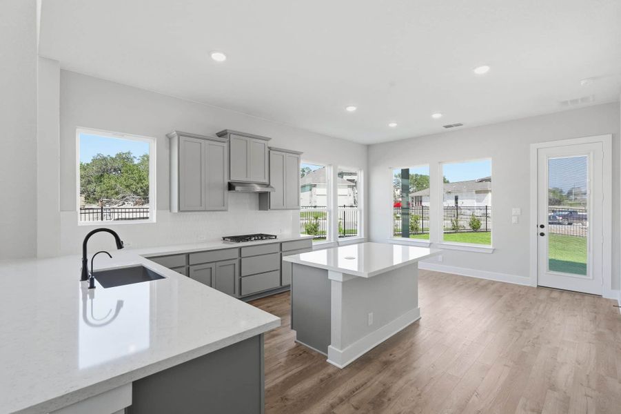 Furnished interior view inside a new home in Esperanza – New Phase Now Selling, Boerne (Image 7).