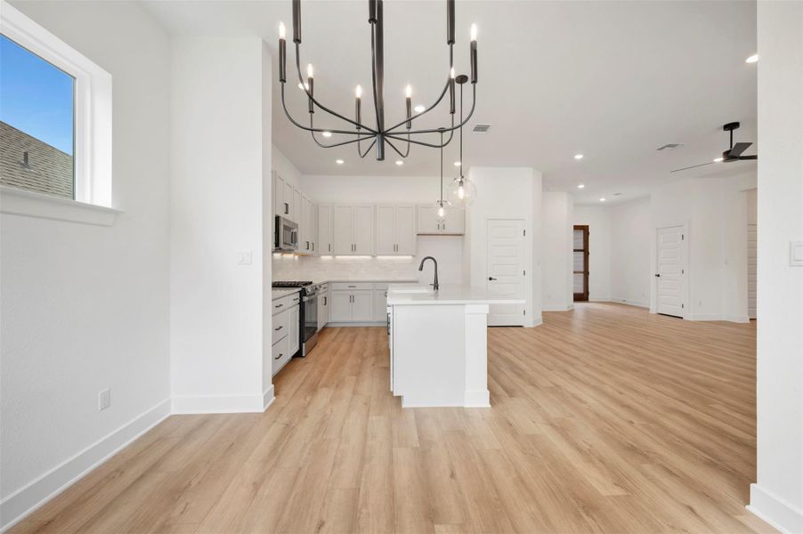 Dining - Kitchen - Entry - Family Room