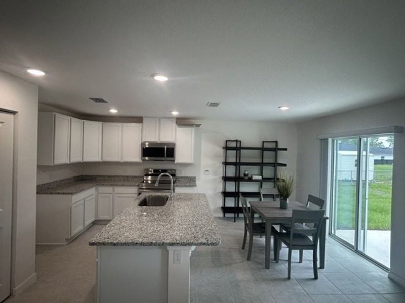 Furnished interior view inside a new home in Marion Oaks, Ocala (Image 4). Furnished interior view inside a new home in Marion Oaks, Ocala (Image 4).