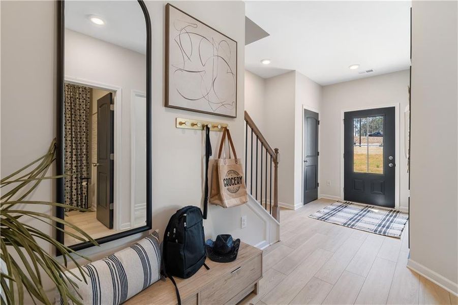 Furnished interior view inside a new home in Daybreak, Newnan (Image 7).