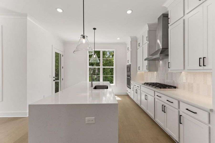 Furnished interior view inside a new home in , Roswell (Image 9).
