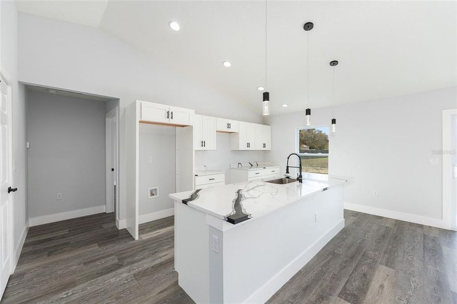 Furnished interior view inside a new home in , Dunnellon (Image 8).
