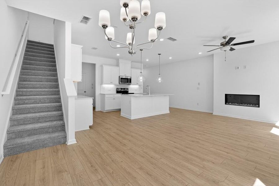 Spacious, unfurnished interior of a new home in Weatherfield, Buford (Image 33). Spacious, unfurnished interior of a new home in Weatherfield, Buford (Image 33).