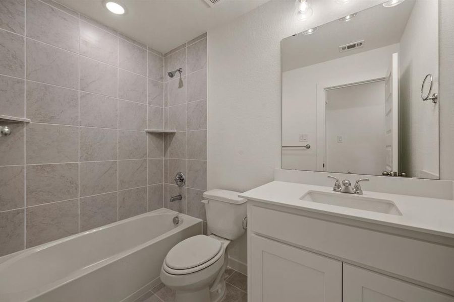 Furnished interior view inside a new home in Gatlin Ranch, Springtown (Image 13). Furnished interior view inside a new home in Gatlin Ranch, Springtown (Image 13).