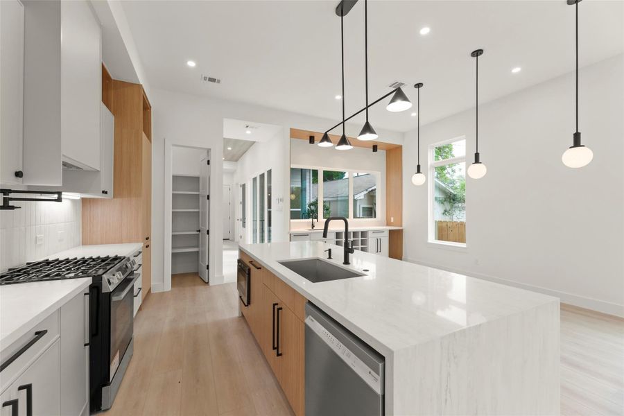 Furnished interior view inside a new home in , Houston (Image 13).