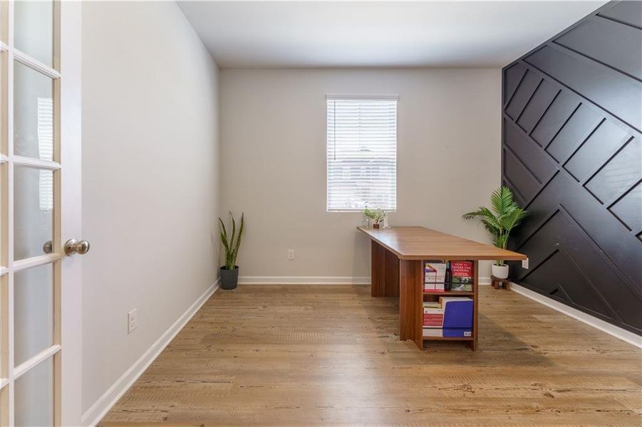 Furnished interior view inside a new home in Kingsley Creek, Lithonia (Image 4).