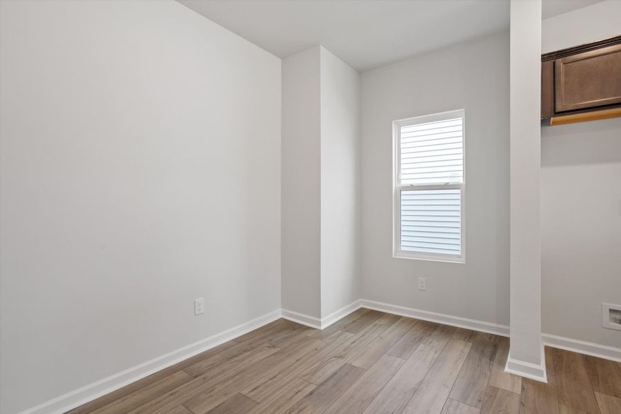 Spacious, unfurnished interior of a new home in Renaissance at White Oak, Garner (Image 16). Spacious, unfurnished interior of a new home in Renaissance at White Oak, Garner (Image 16).