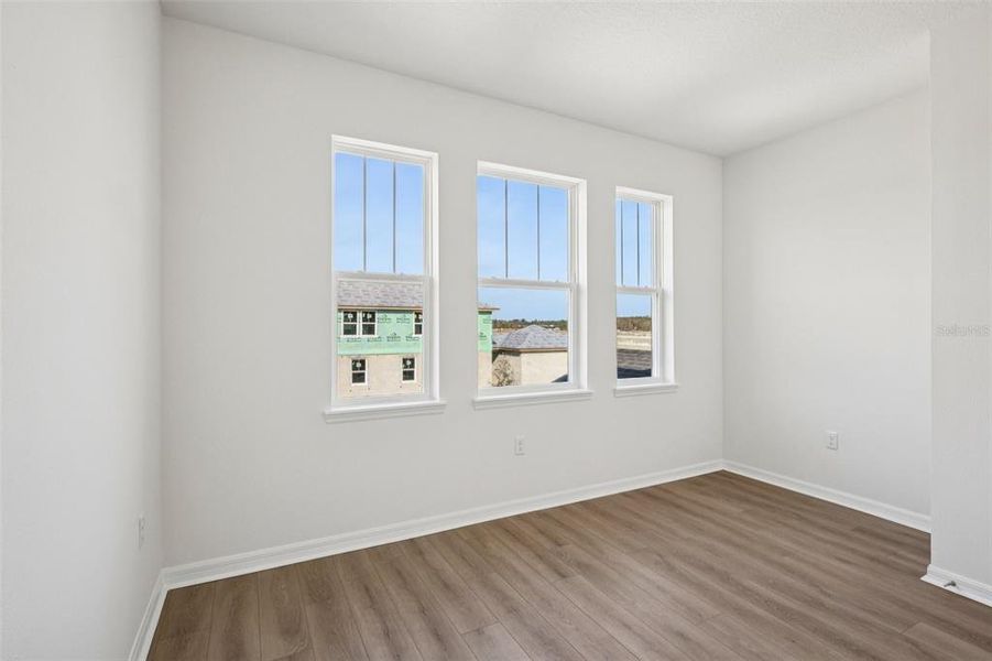 Spacious, unfurnished interior of a new home in Primrose at Longleaf, New Port Richey (Image 23). Spacious, unfurnished interior of a new home in Primrose at Longleaf, New Port Richey (Image 23).