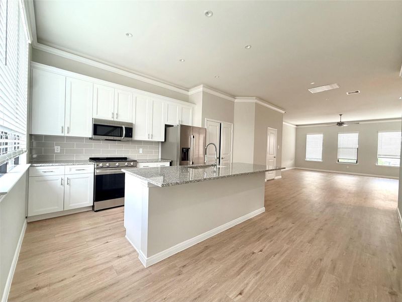 Furnished interior view inside a new home in , Houston (Image 4).