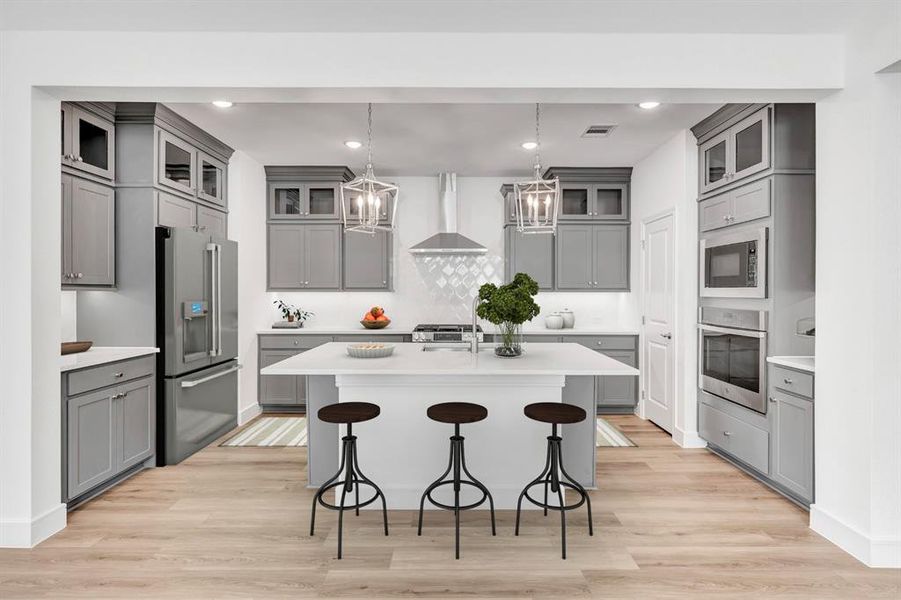 Furnished interior view inside a new home in Gateway Parks, Forney (Image 5). Furnished interior view inside a new home in Gateway Parks, Forney (Image 5).